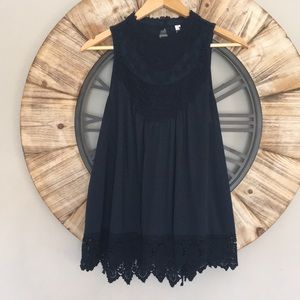 Navy xhilaration top